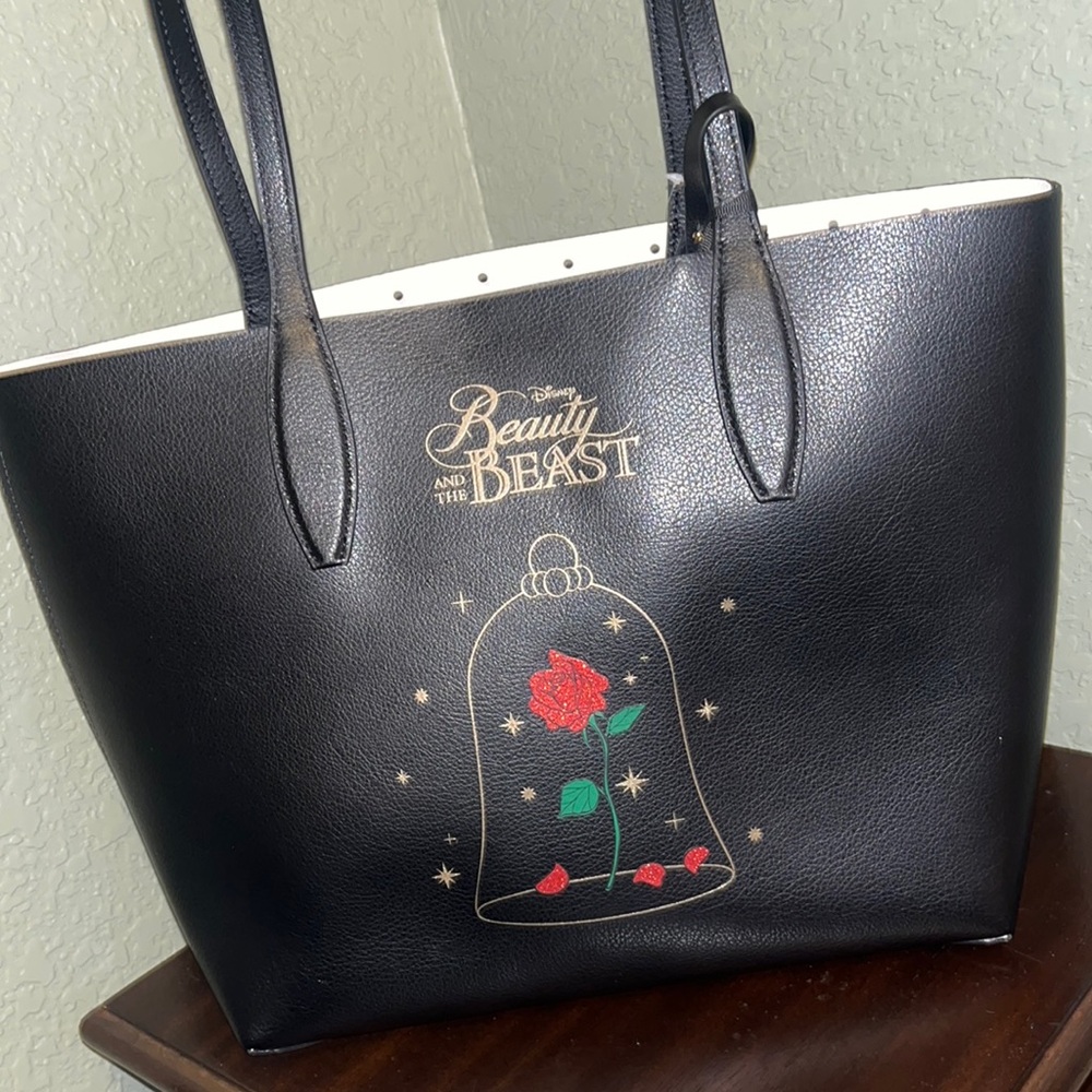 Disney X Kate Spade New York Beauty And The Beast Small Reversible Tote